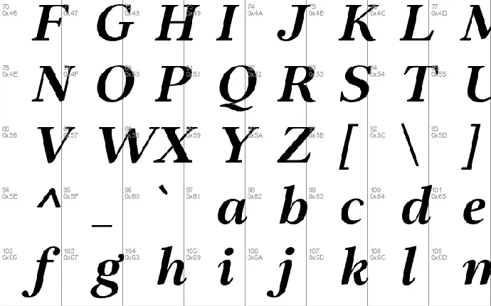 Elgraine font