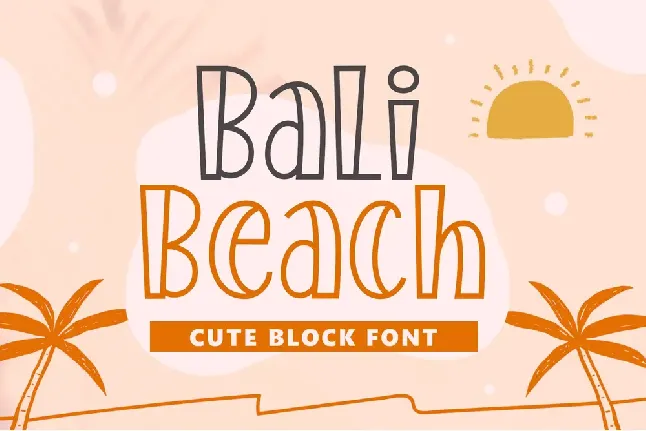 Bali Beach font