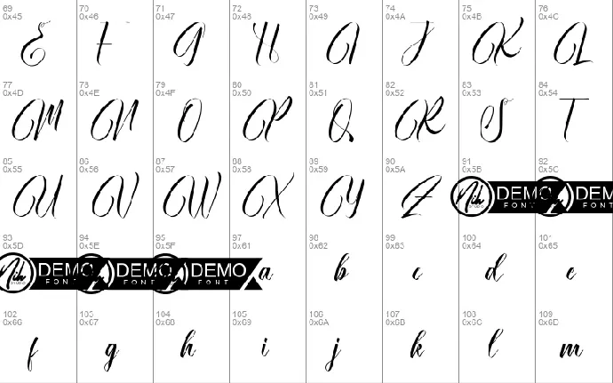 Rachilla Demo font