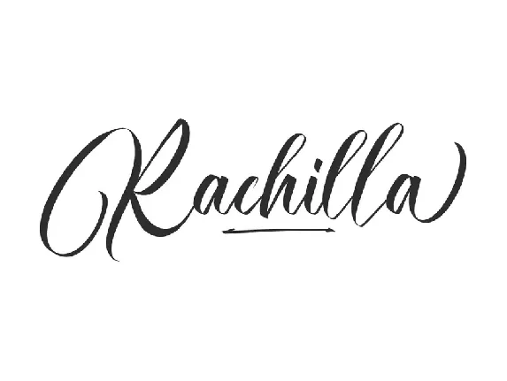 Rachilla Demo font