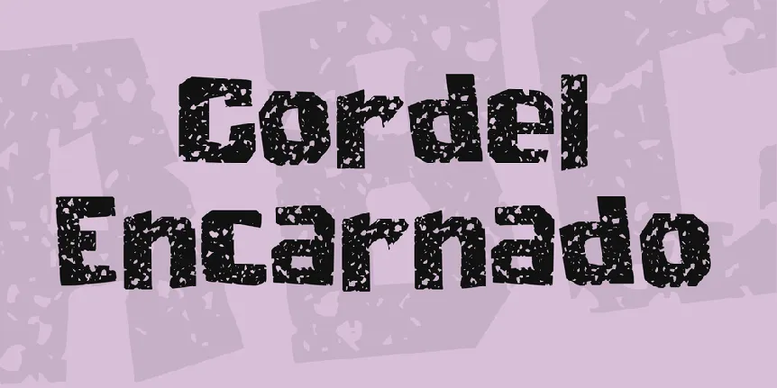 Cordel Encarnado font