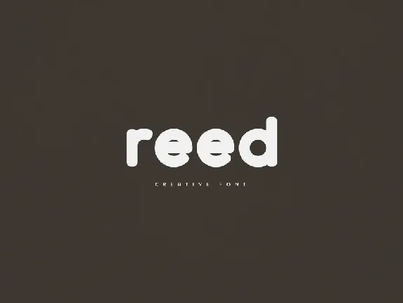 Reed font