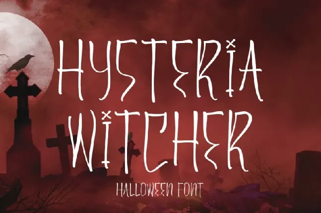 Hysteria Witcher font