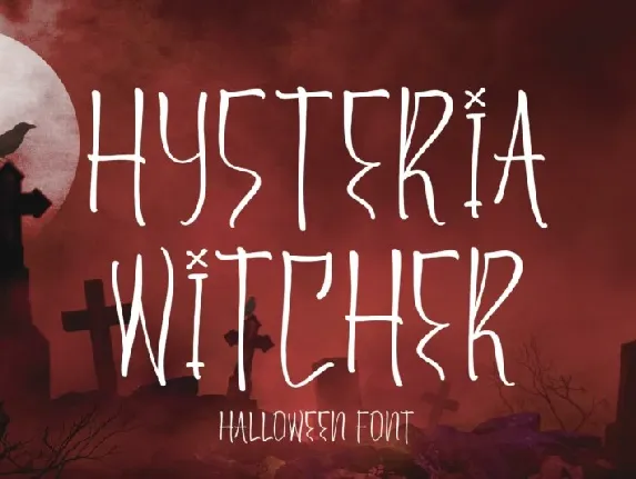 Hysteria Witcher font