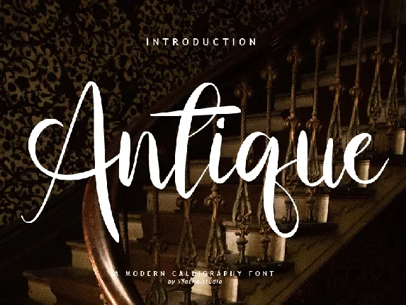 Antique font