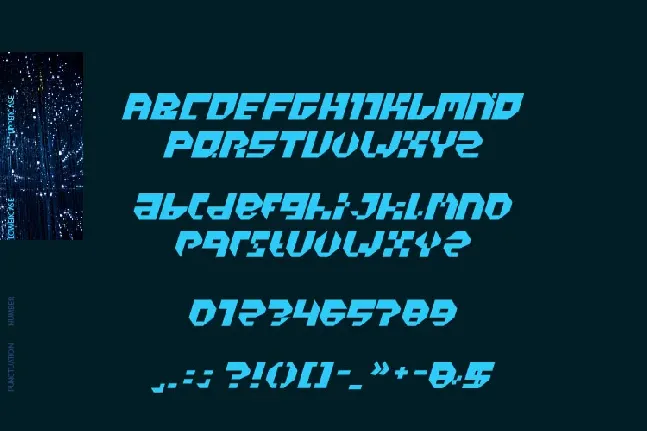 Pixel font