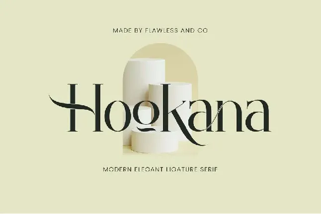 Hookana font