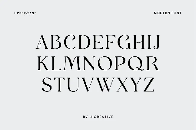 Polyamine font