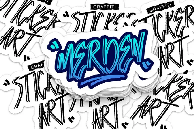 MERDEN font