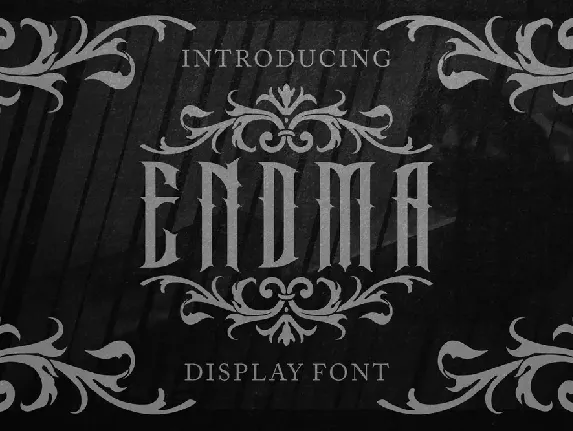 Endma font