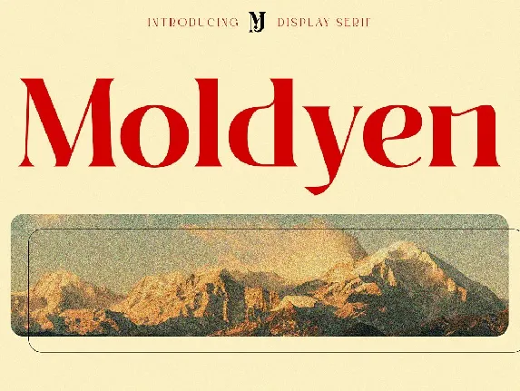 Moldyen font