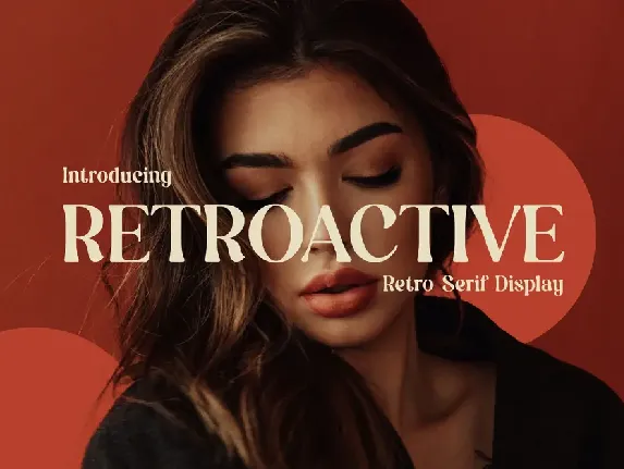 RETROACTIVE font