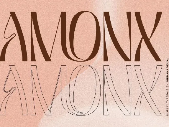 Amonx font