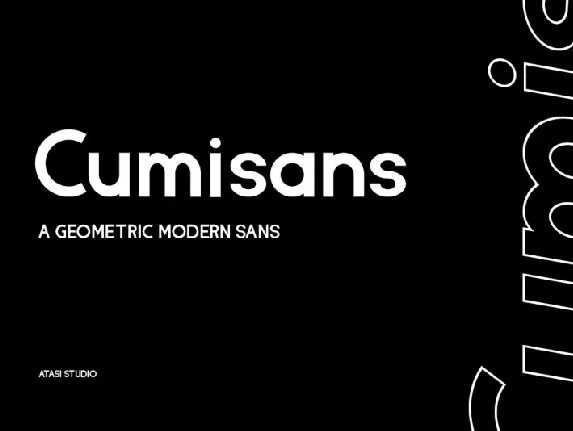 Cumisans Geometric Sans font