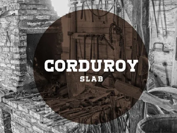 Corduroy font