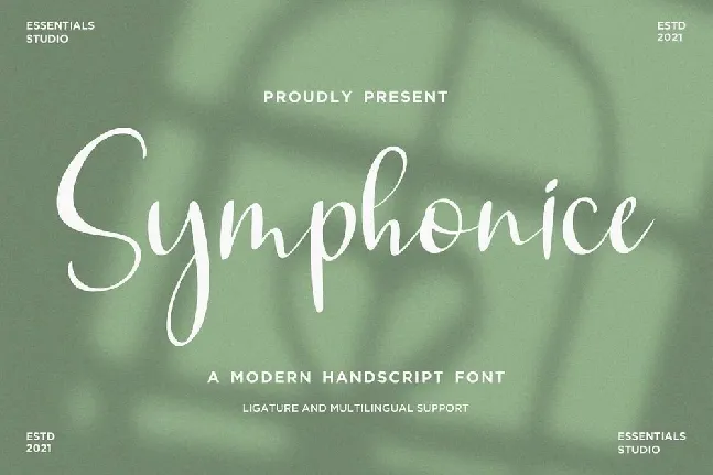 Symphonice font