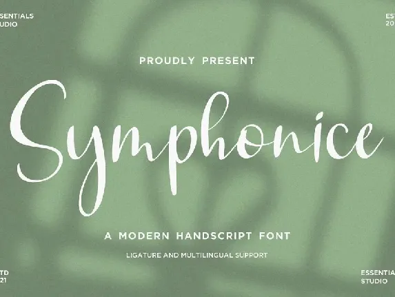 Symphonice font