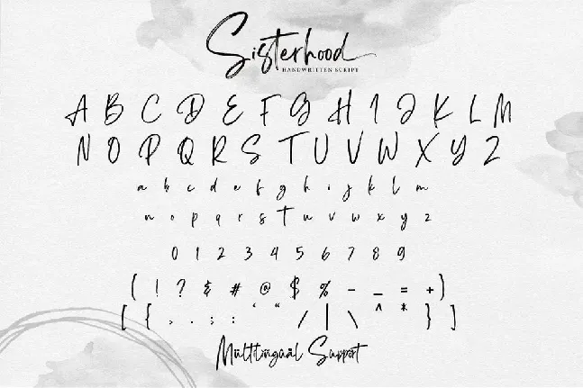 Sisterhood font