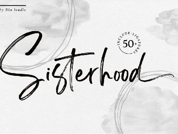 Sisterhood font