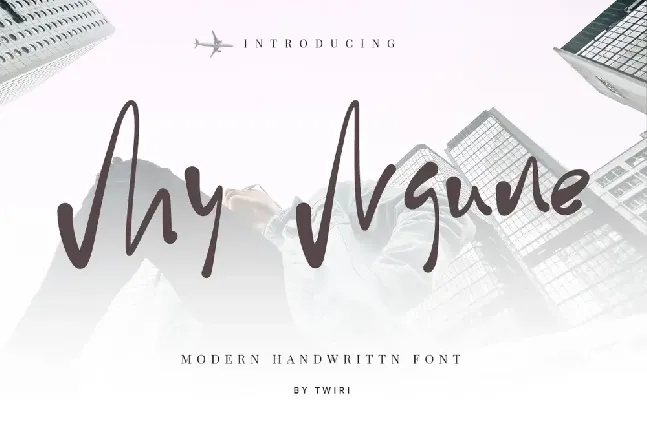 My Ngune font