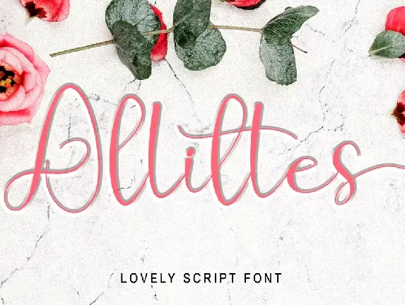 Allittes font