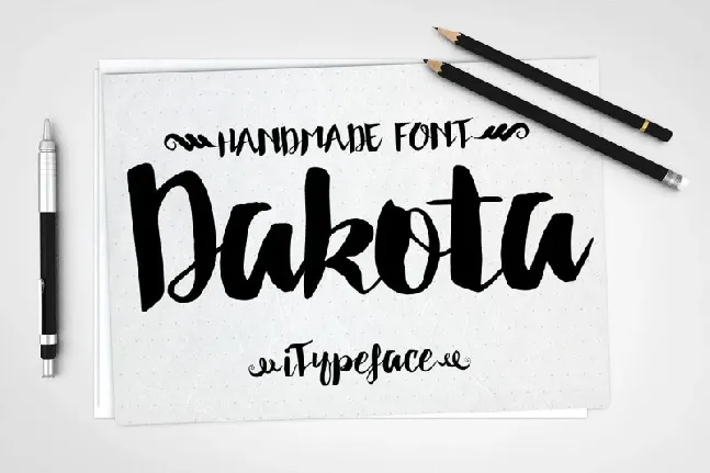 Dakota Script font