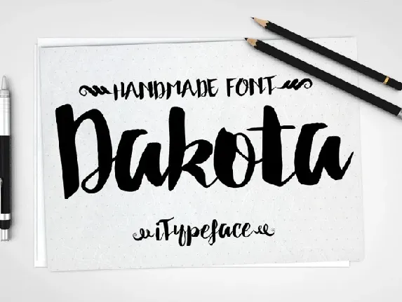 Dakota Script font