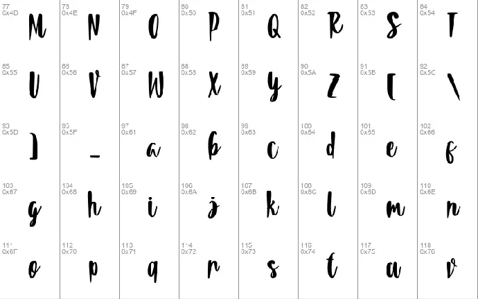 Summeria font