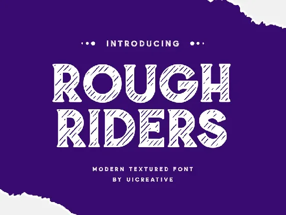 roughriders font