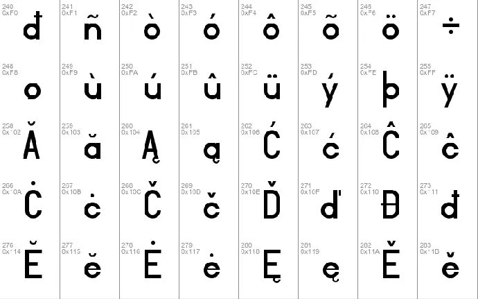 BarD font