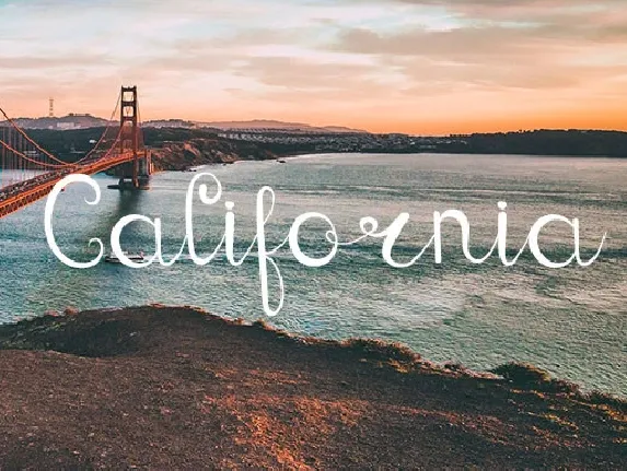 California font