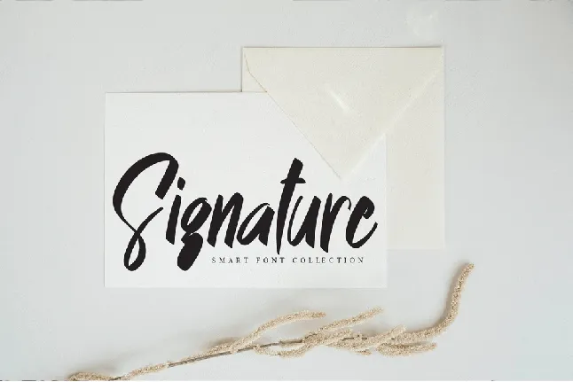 Autograph font