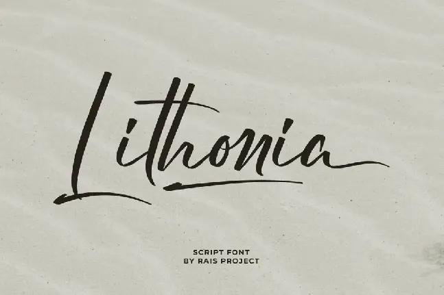 Lithonia Demo font