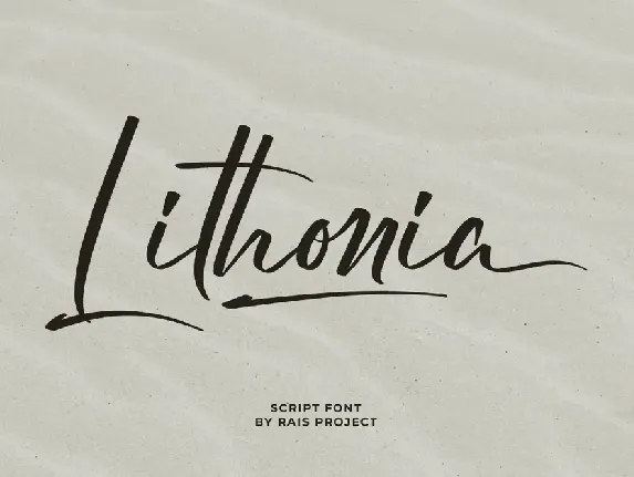 Lithonia Demo font