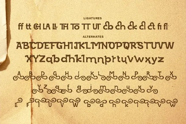 Vorgane font