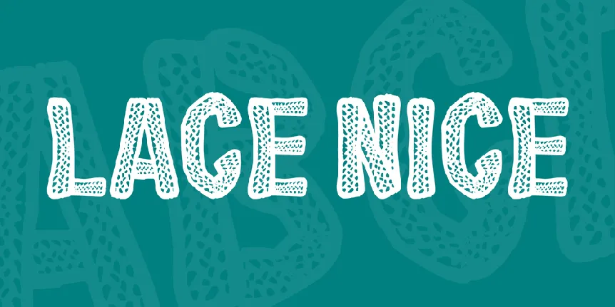 Lace Nice font