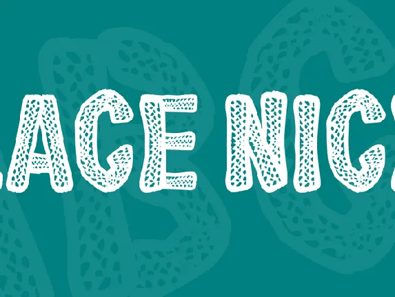 Lace Nice font