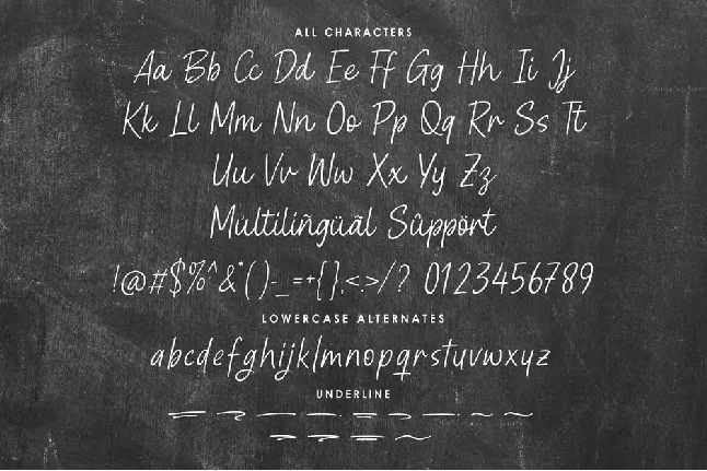 Worldchalk font