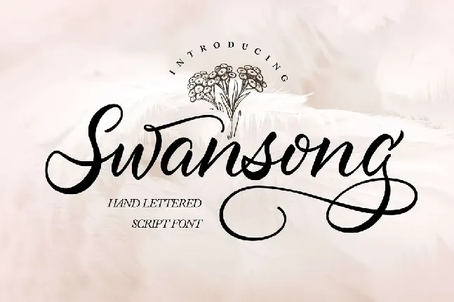 Swansong font