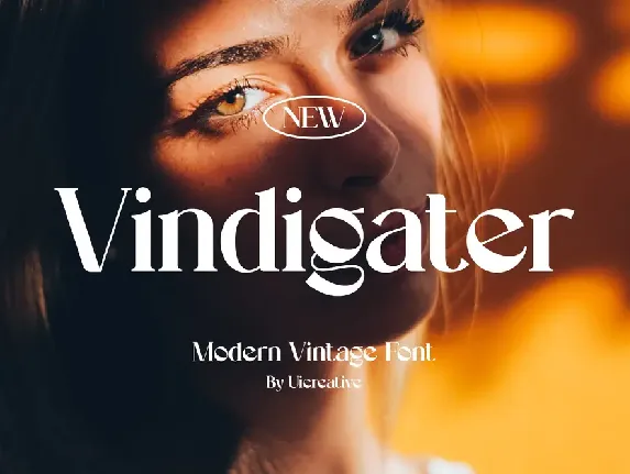 Vindigater font