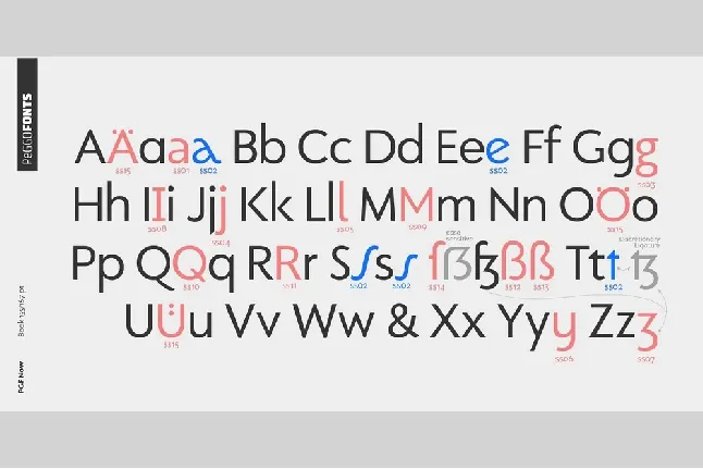 PGF Now font