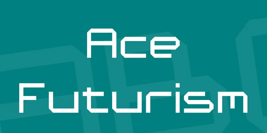 Ace Futurism font