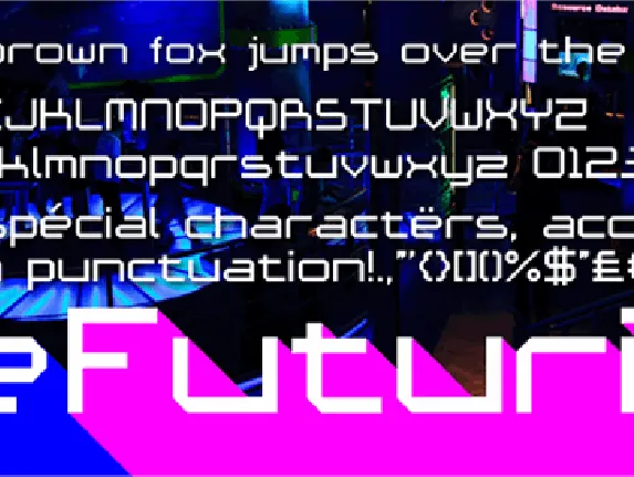 Ace Futurism font