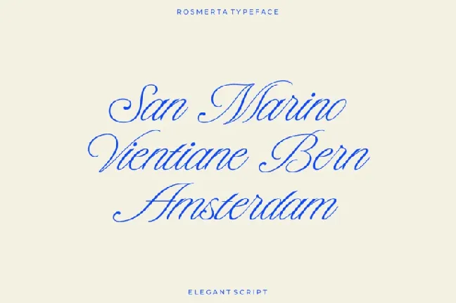 Rosmerta font