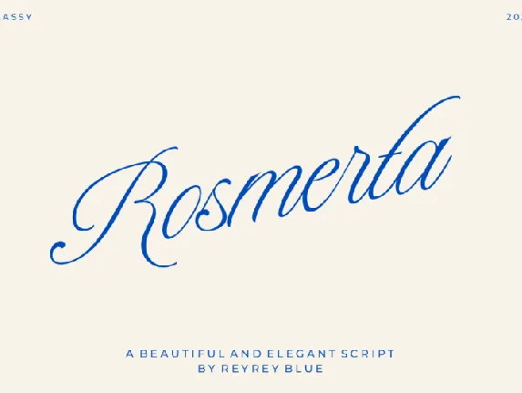 Rosmerta font