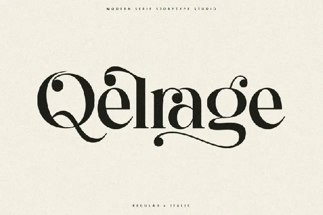 Qelrage font