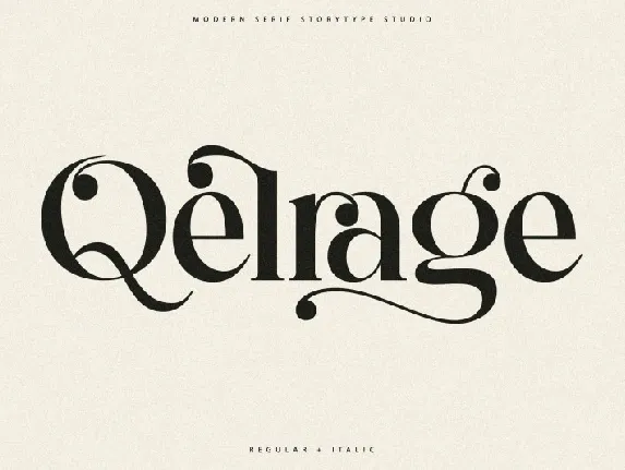 Qelrage font