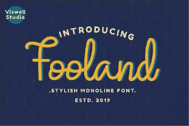 Fooland font