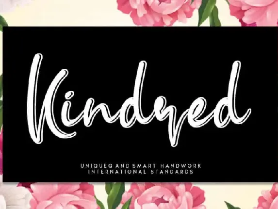 Kindred Handwritten font