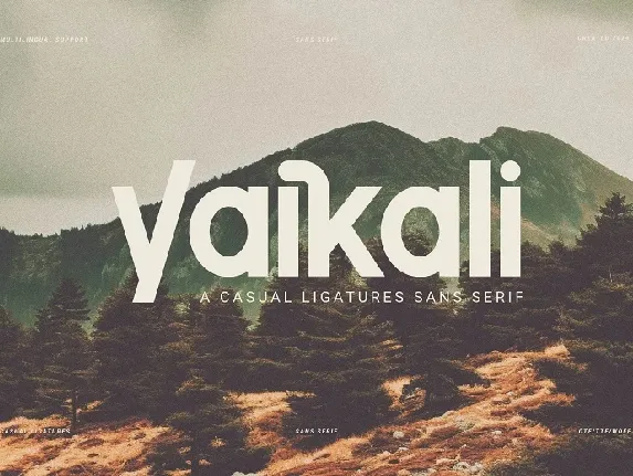 Yaikali font